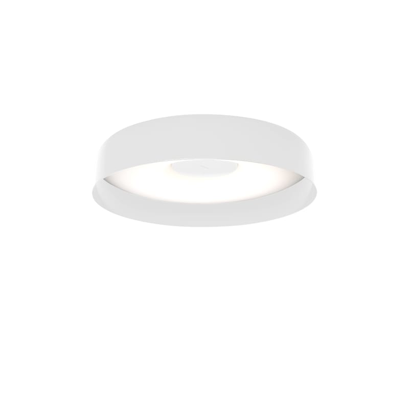 Luminaire - Appliques - Applique Papavero LED métal blanc / Plafonnier - Ø 30 cm - Martinelli Luce - Blanc - Aluminium peint