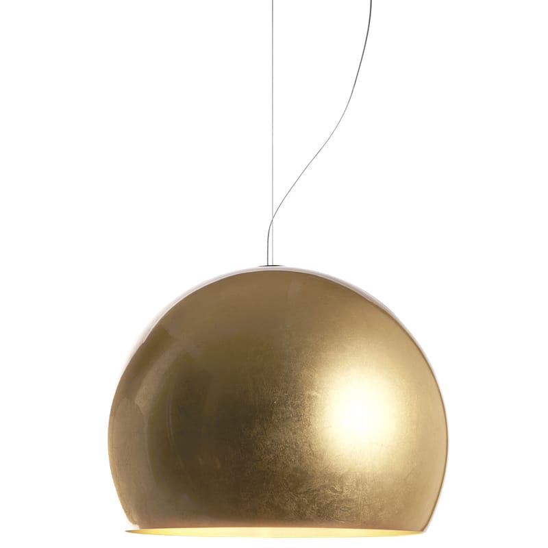 Lighting - Pendant Lighting - Lalampada Pendant metal gold - Opinion Ciatti - Gold - Aluminium, Gold leaf