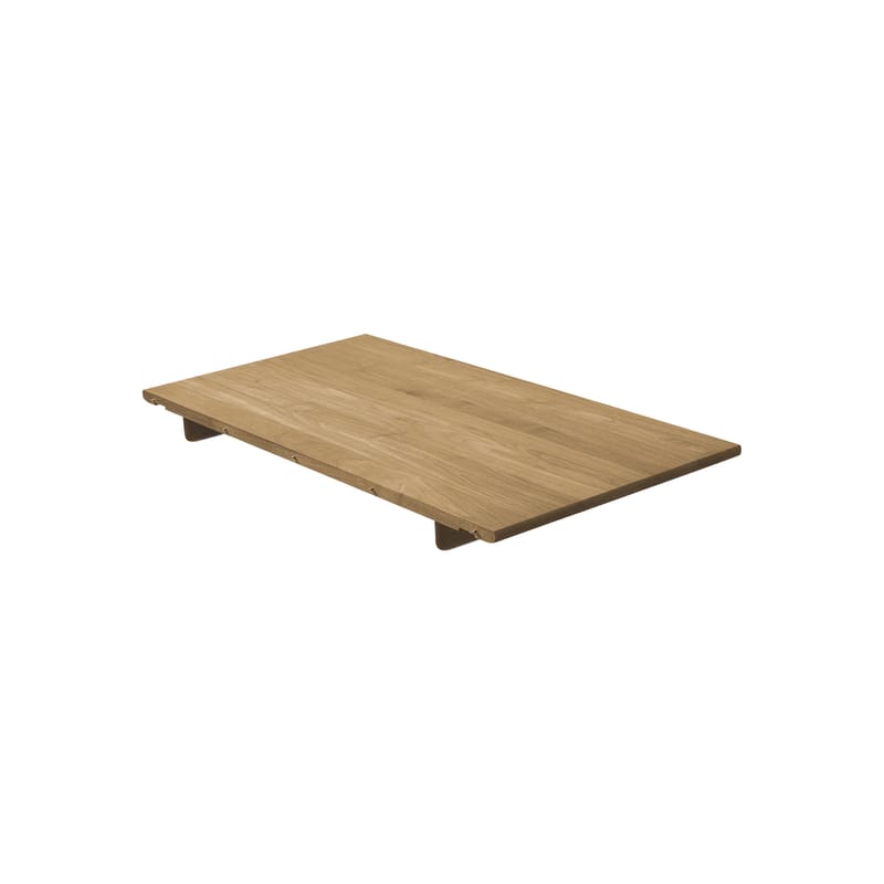 Mobilier - Tables - Accessoire  bois naturel / Rallonge pour table CH337 - 115 X 60 cm - CARL HANSEN & SON - Rallonge / Chêne huilé - Chêne massif huilé FSC