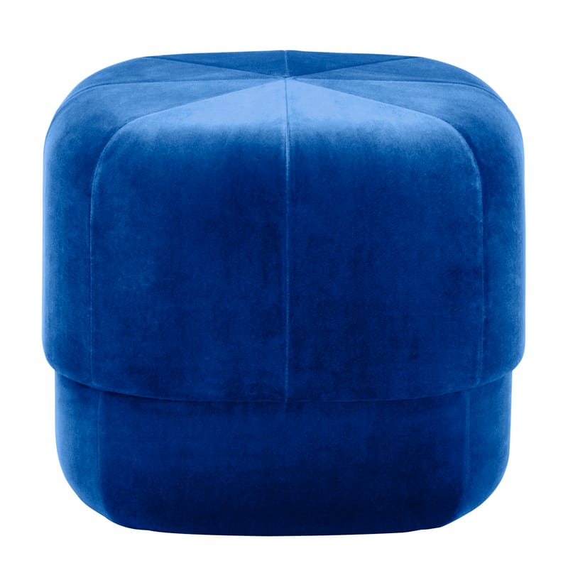 Velour pouf store