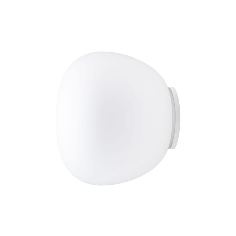 Luminaire - Appliques - Applique Mochi verre blanc Ø 30 cm - Fabbian - Blanc - Ø 30 cm - Verre