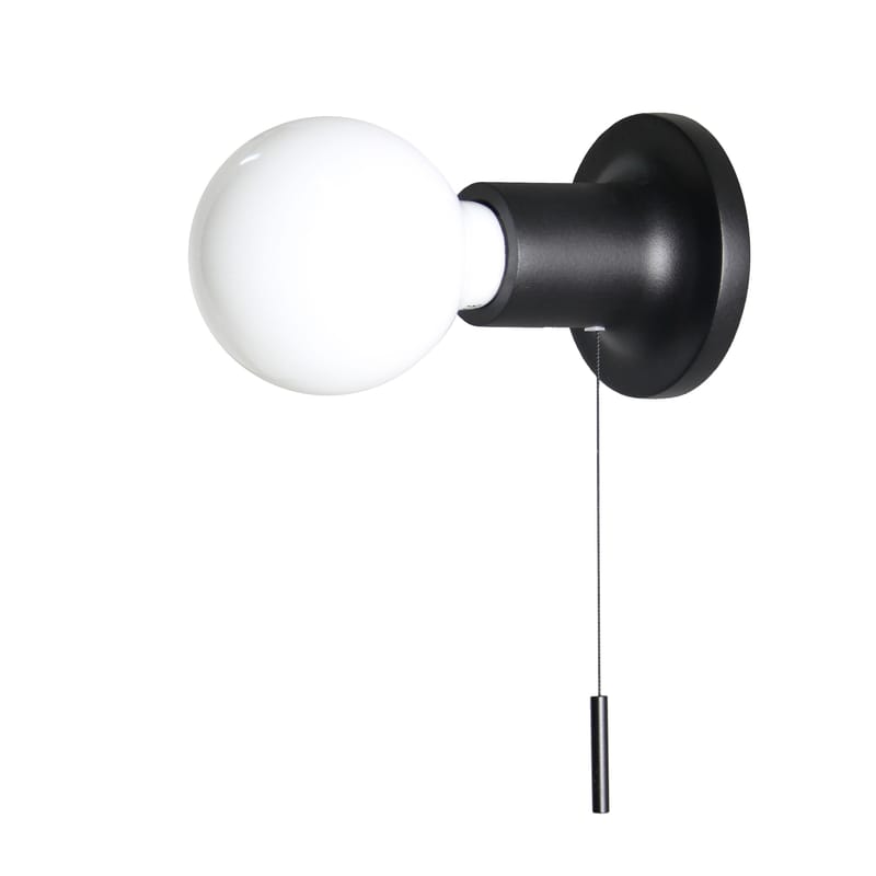 Luminaire - Appliques - Applique Punt métal noir / Avec interrupteur - Carpyen - Noir - Fonte d\'aluminium