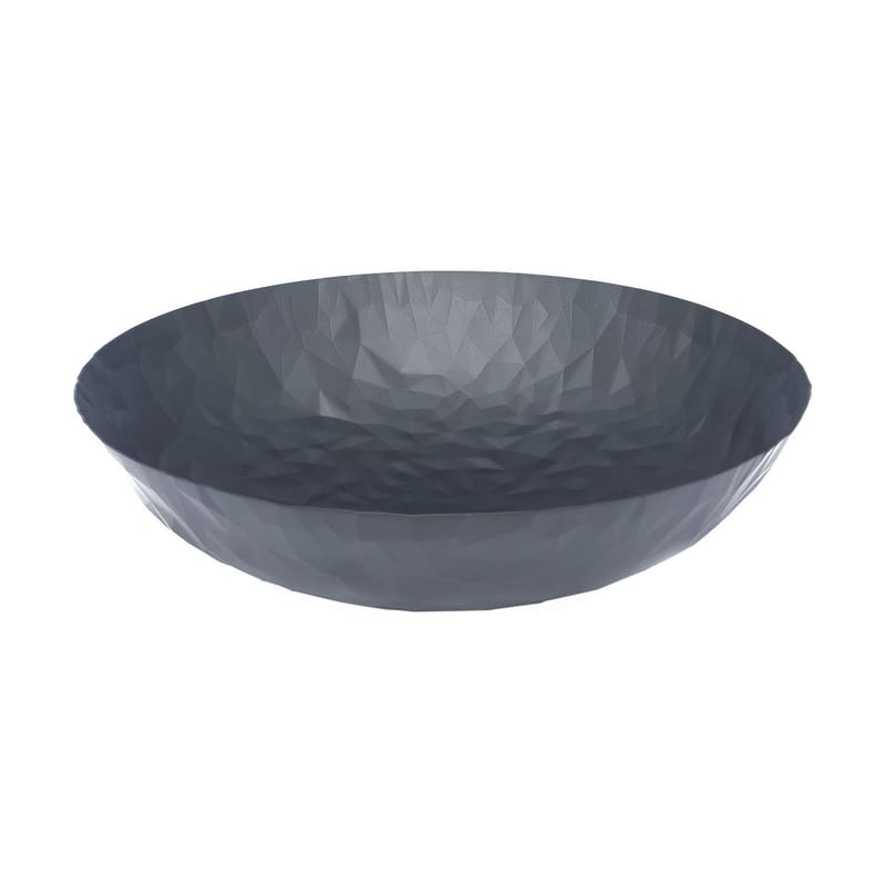 Tableware - Fruit Bowls & Centrepieces - Joy n.11 Centrepiece metal black - Alessi - Super Black - Stainless steel epoxy coloration resin