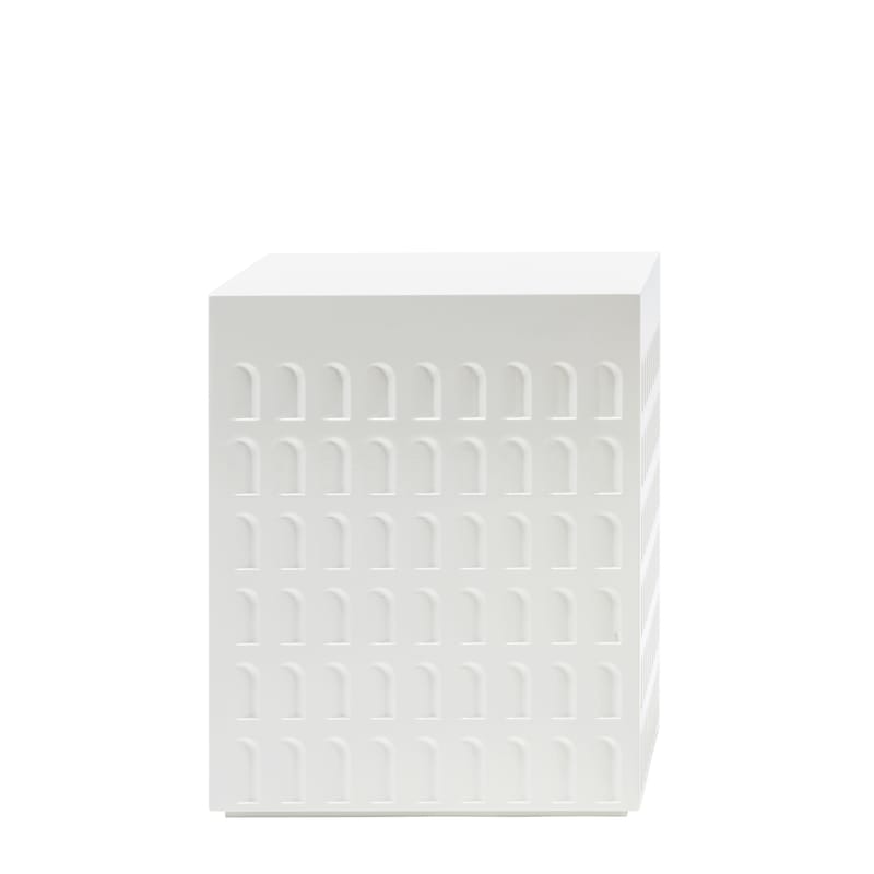 Plastic top monoblock table