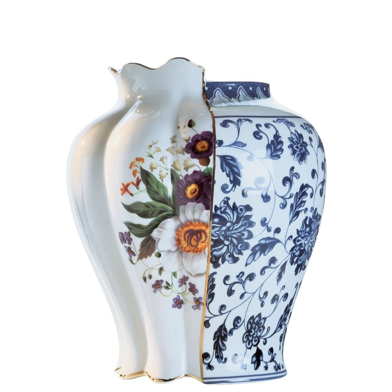Décoration - Vases - Vase Hybrid - Melania céramique multicolore - Seletti - Melania - Porcelaine