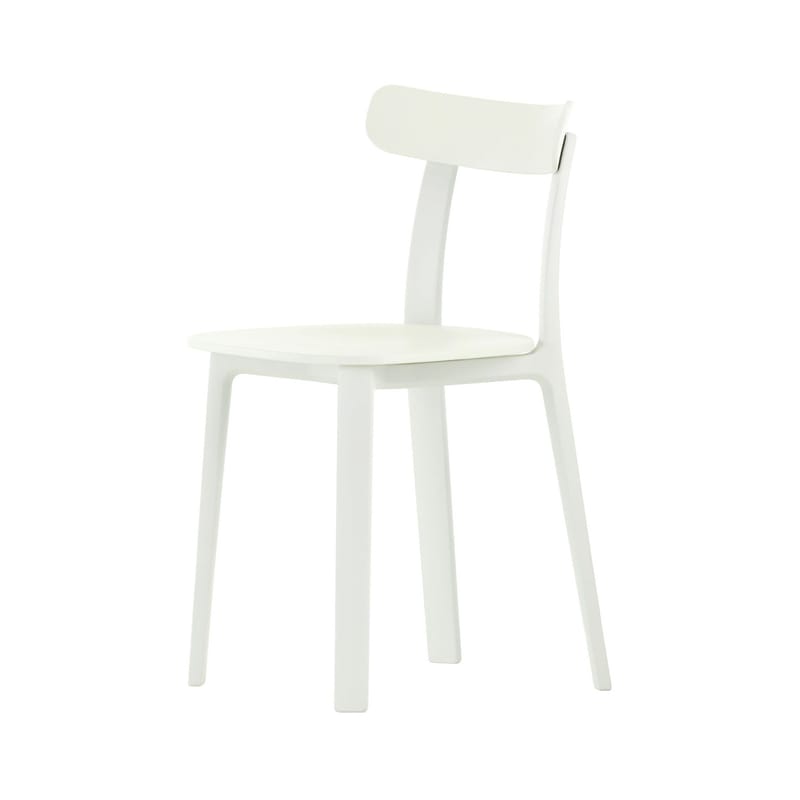 Mobilier - Chaises, fauteuils de salle à manger - Chaise APC plastique blanc - Vitra - Blanc - Polypropylène teinté