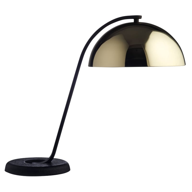 Luminaire - Lampes de table - Lampe de table Cloche métal or - Wrong for Hay - Laiton - Aluminium, Fonte