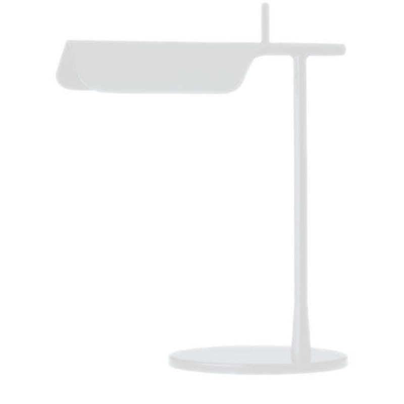 Luminaire - Lampes de table - Lampe de table Tab T LED métal blanc / orientable - Flos - Blanc - Aluminium, PMMA
