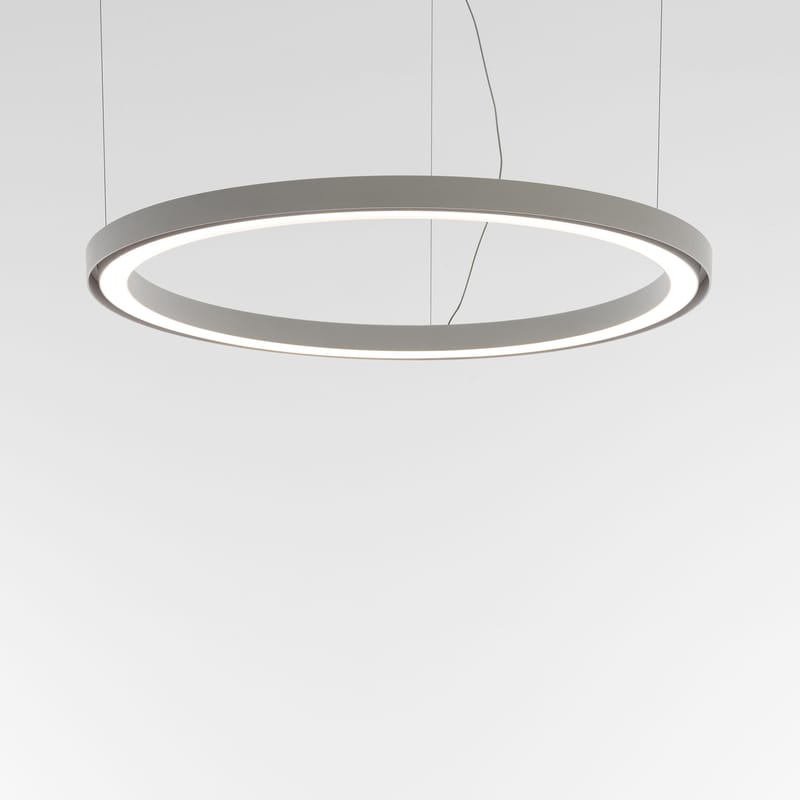 Luminaire - Suspensions - Suspension Ripple LED plastique blanc / Ø 90 cm - Bluetooth - Artemide - Blanc - Plastique