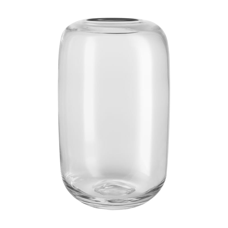 Décoration - Vases - Vase Acorn verre transparent / H 22 cm - Eva Solo - Transparent - Verre soufflé bouche