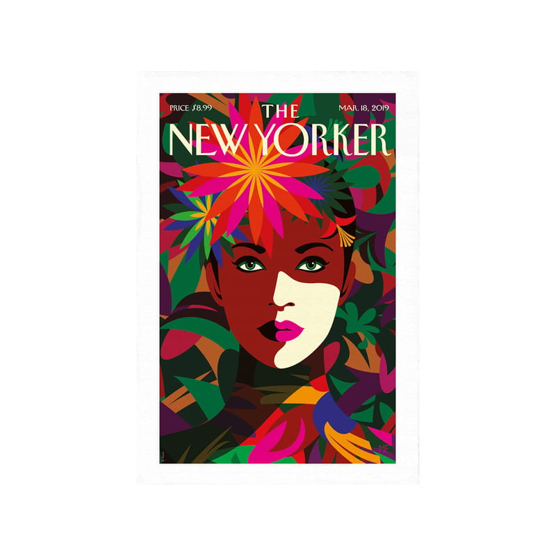Décoration - Objets déco et cadres-photos - Affiche The New Yorker  / Spring to mind, Malika Favre papier multicolore / 38 x 56 cm - Image Republic - Spring to mind - Papier Velin d\'Arches
