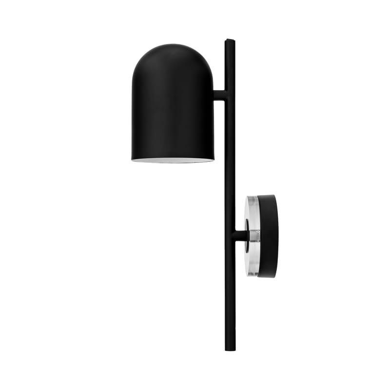 Luminaire - Appliques - Applique LUCEO métal noir / Orientable - AYTM - Noir - Fer peint, Verre