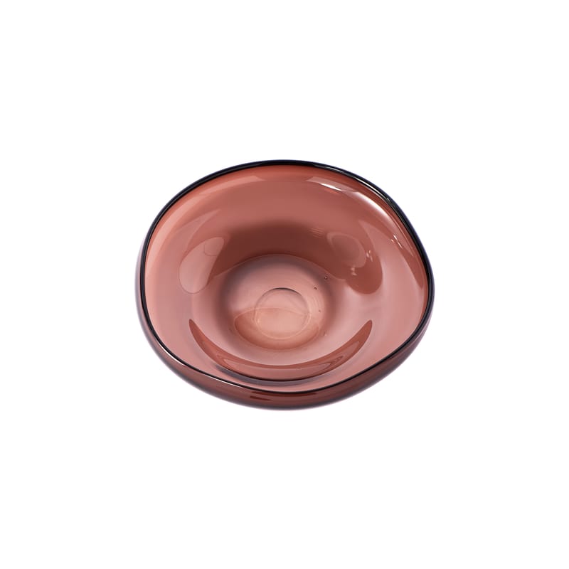Table et cuisine - Saladiers, coupes et bols - Coupe Eye verre marron / Small - Ø 32 x H 5 cm - Pols Potten - Marron - Verre
