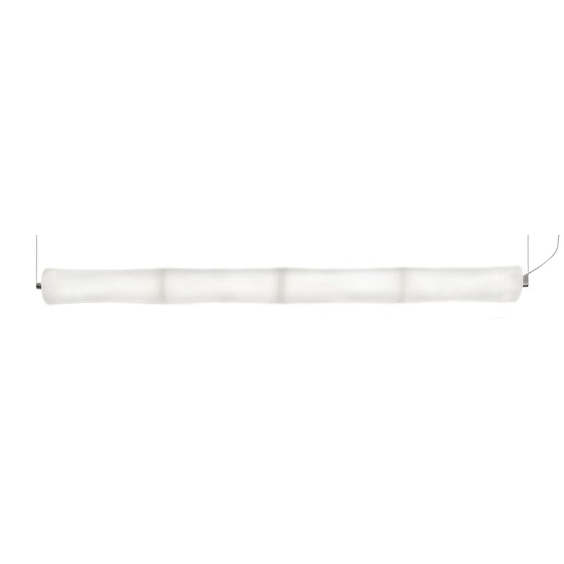 Luminaire - Suspensions - Suspension Také S4 LED plastique blanc - L 176 cm - Lumen Center Italia - Blanc - Aluminium, Polyéthylène