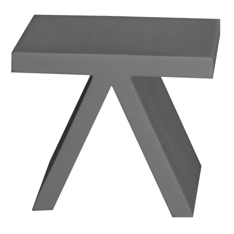 Mobilier - Tables basses - Table d\'appoint Toy plastique gris - Slide - Gris - polyéthène recyclable
