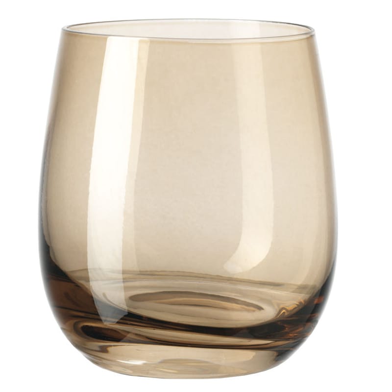 Table et cuisine - Verres  - Verre à whisky Sora verre marron / H 10 cm - Leonardo - Marron - Verre