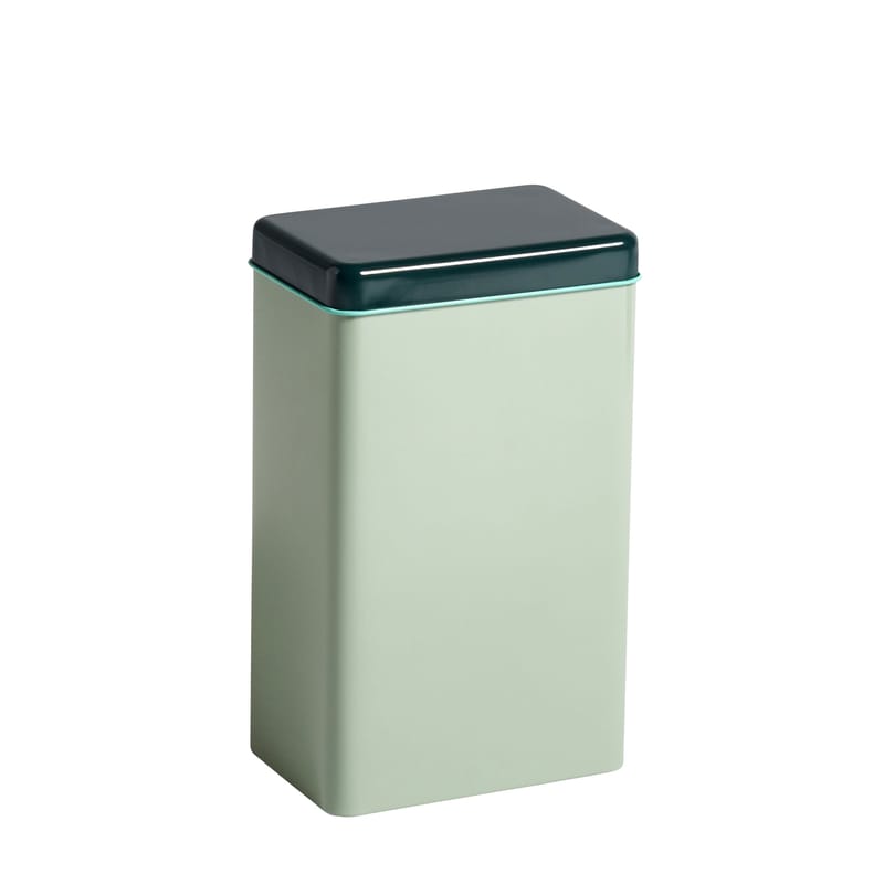 Table et cuisine - Boîtes et conservation - Boîte hermétique Sowden métal vert / H 20 cm - Hay - Vert - Fer blanc