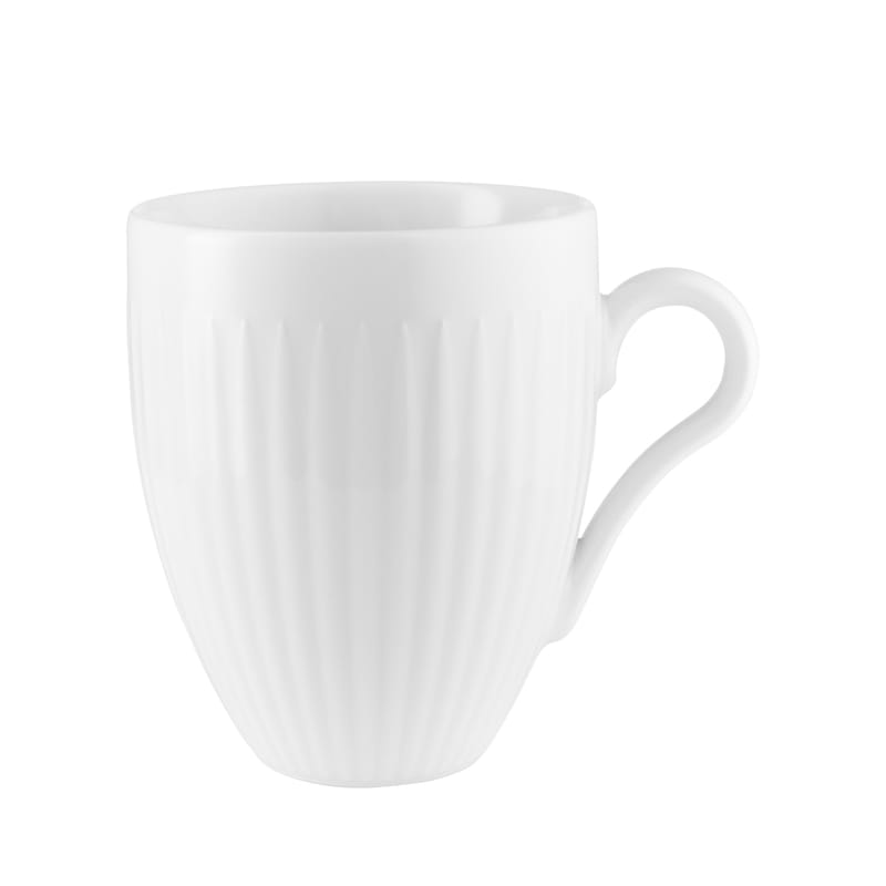 Table et cuisine - Tasses et mugs - Tasse Legio Nova céramique blanc / 40 cl - Eva Trio - Blanc - Porcelaine