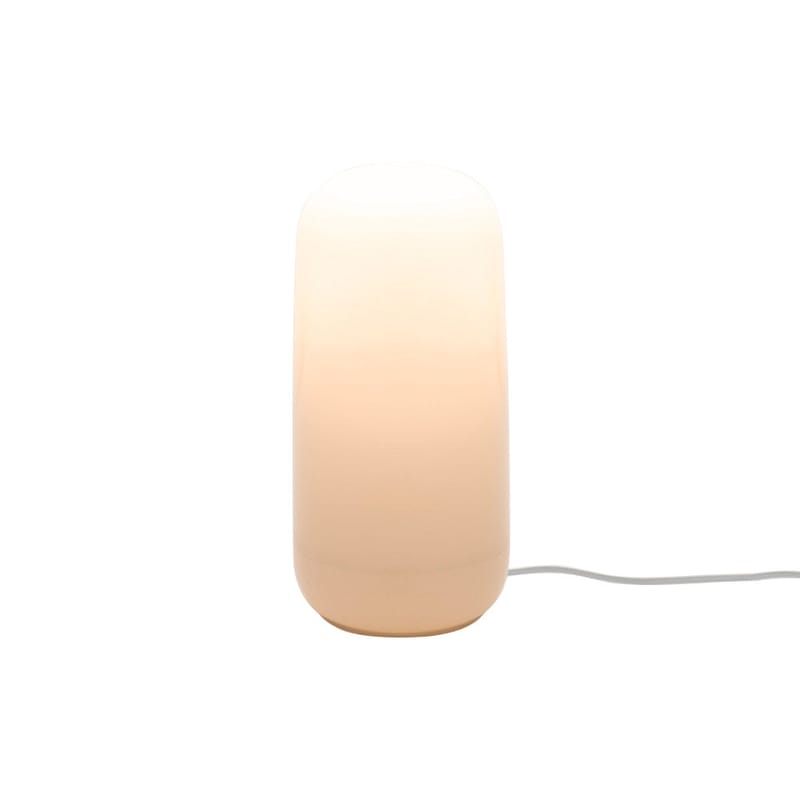 Luminaire - Lampes de table - Lampe de table Gople Plug plastique blanc / H 26,7 cm - Artemide - Blanc - Plastique