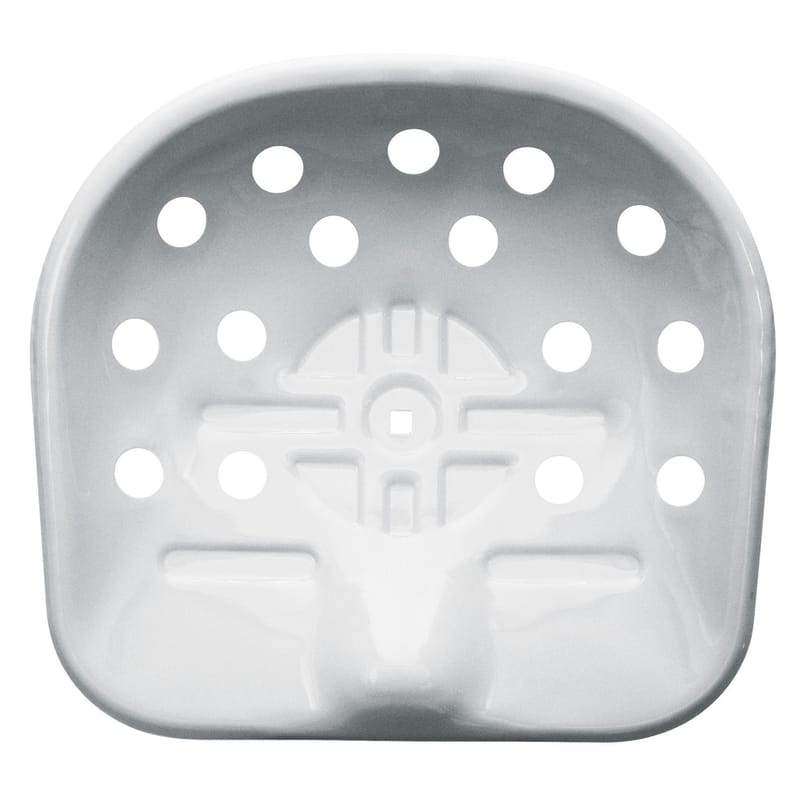 Flash Furniture Sgabello con Seduta in Stile Mezzadro, Colore Blu Acceso e Cromo