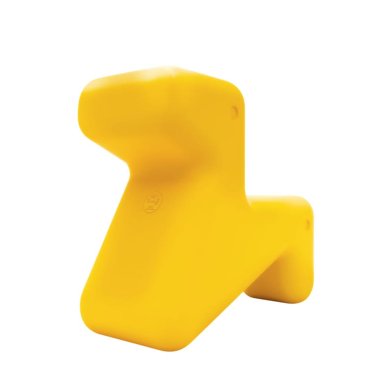 Mobilier - Mobilier Kids - Tabouret enfant Doraff plastique jaune / Multiposition - Alessi - Jaune - Polyéthylène