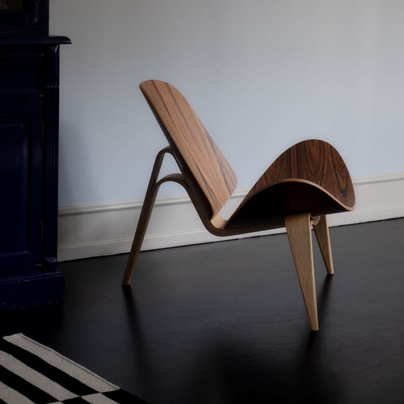 CARL HANSEN SON CH07 Shell Chair Lounge armchair rosewood