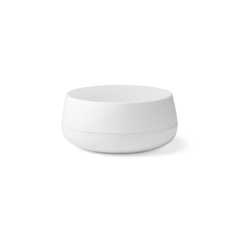 Décoration - High Tech - Mini enceinte Bluetooth Mino S - 3W plastique blanc / Sans fil - Recharge USB - Lexon - Blanc - ABS
