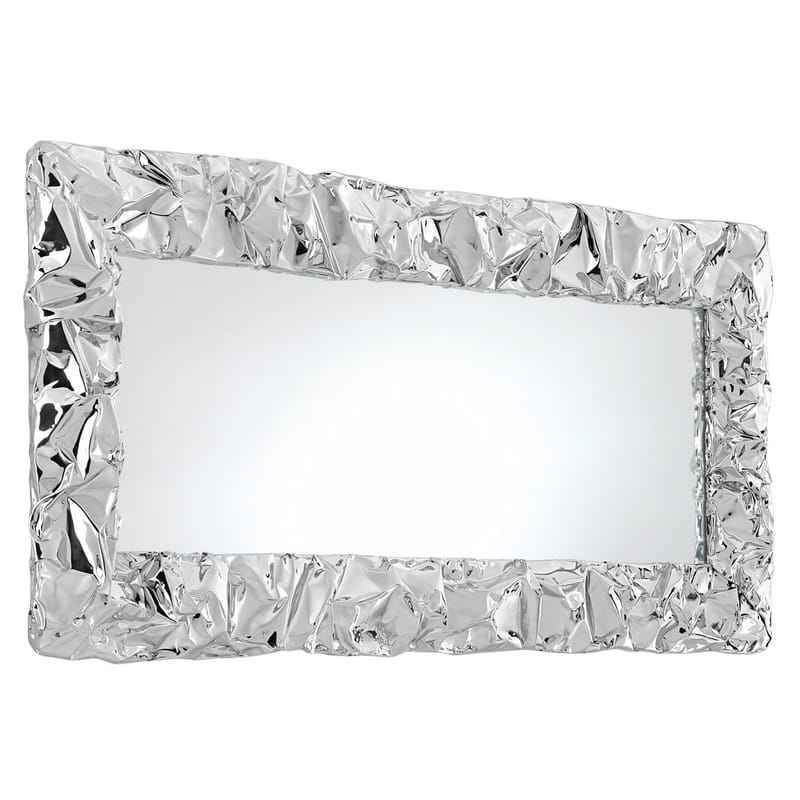Décoration - Miroirs - Miroir mural Tabu.U métal / 80 x 110 cm - Opinion Ciatti - Chromé - Aluminium