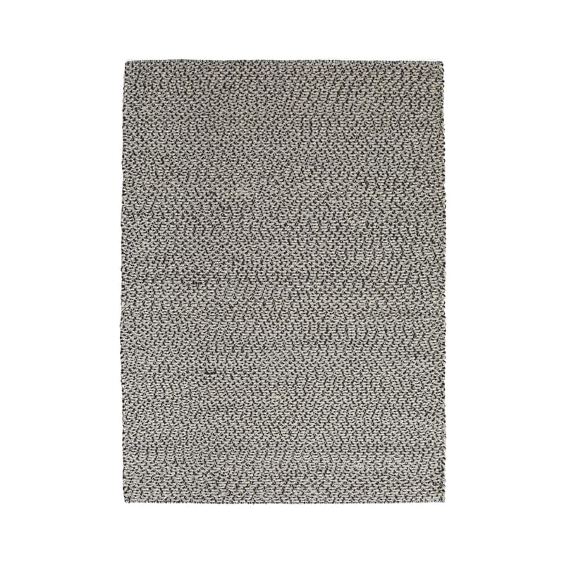 Dekoration - Teppiche - Teppich Braided textil grau / 140 x 200 cm - Hay - Grau - Organische Baumwolle, Wolle aus Neuseeland
