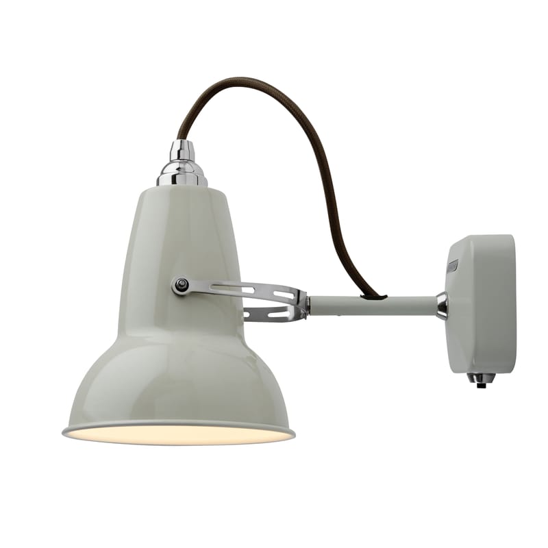 Luminaire - Appliques - Applique Original 1227 Mini métal blanc / Réédition 1930\' - Anglepoise - Blanc Lin - Acier, Fonte d\'aluminium