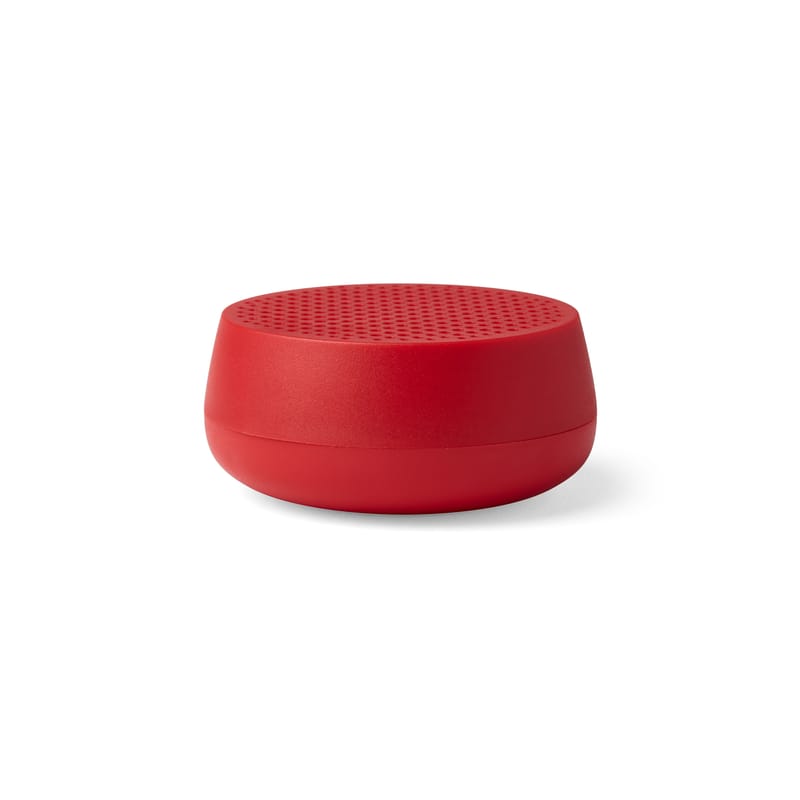 Décoration - High Tech - Mini enceinte Bluetooth Mino S - 3W plastique rouge / Sans fil - Recharge USB - Lexon - Rouge - ABS