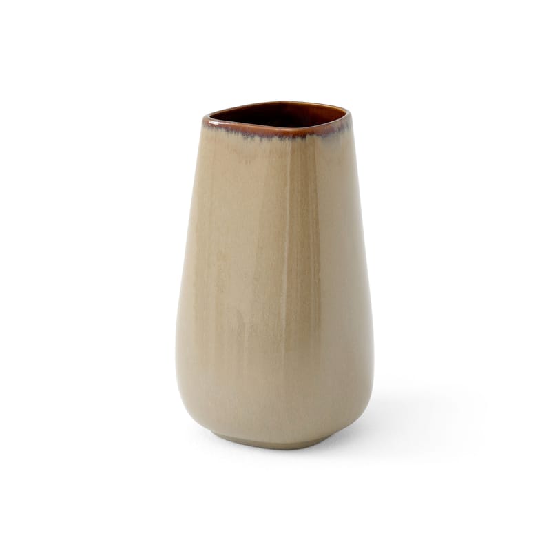 Décoration - Vases - Vase Collect SC68 / H 26 cm - Céramique - &tradition - H 26 cm / Beige (Whisper) - Céramique émaillée