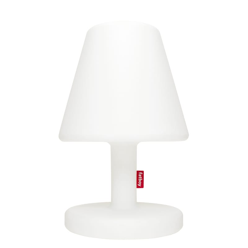 Luminaire - Lampes de table - Lampe d\'extérieur Edison the Grand Bluetooth plastique blanc / H 90 cm - LED - Fatboy - Blanc / Bluetooth - Polyéthylène