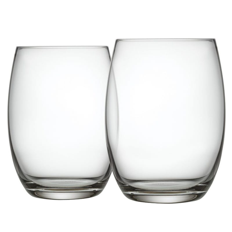 Table et cuisine - Verres  - Verre long drink Mami XL verre transparent / Lot de 4 - Alessi - Transparent - Verre cristallin