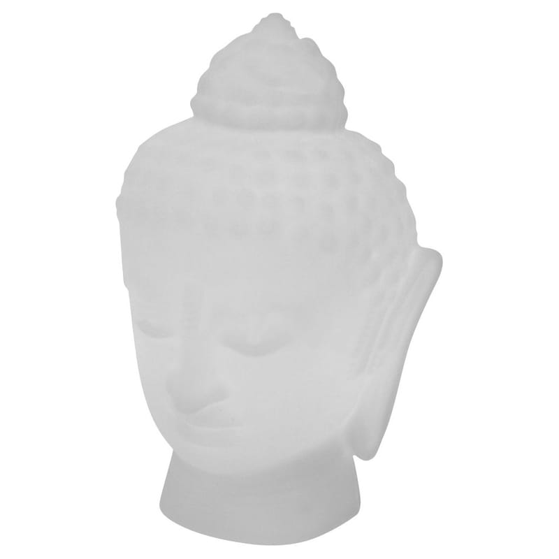 Décoration - Tendance humour & décalage - Lampe de table Buddha plastique blanc - Slide - Blanc - polyéthène recyclable