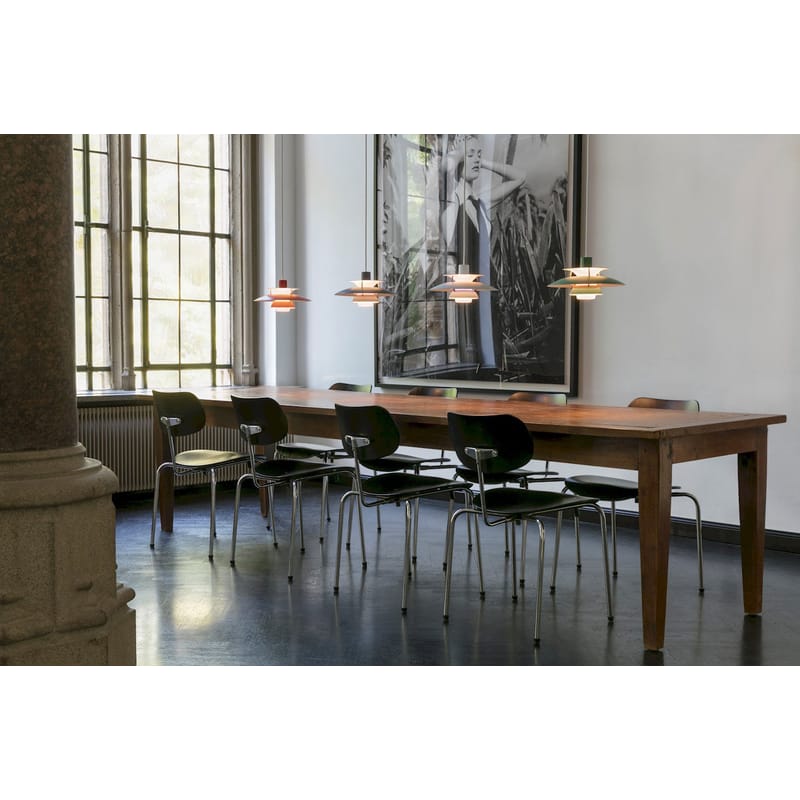 Pendelleuchte PH 5 Mini von Louis Poulsen - weiß messing poliert | Made ...