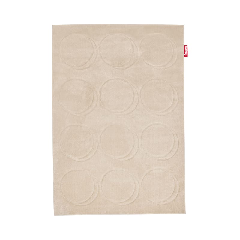Décoration - Tapis - Tapis Dot tissu beige / 160 x 230 cm - Fatboy - Creamy Camel - Polypropylène