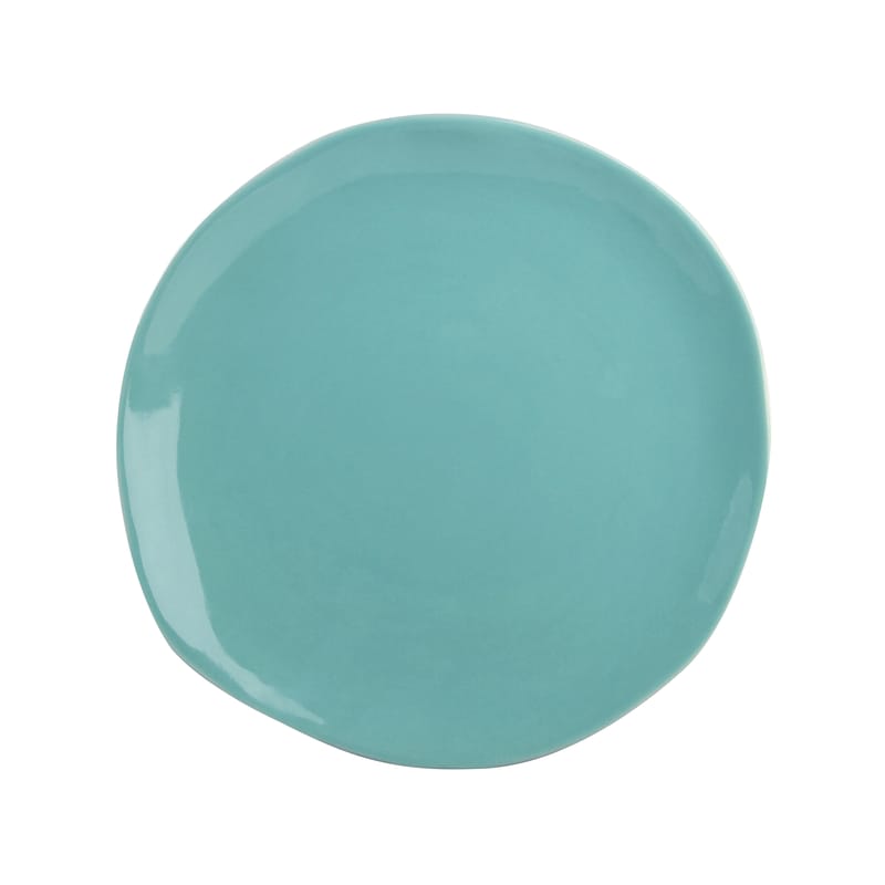 Table et cuisine - Assiettes - Assiette  céramique vert / Ø 22 cm - & klevering - Vert - Porcelaine