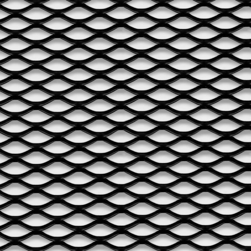 Black mesh store coffee table
