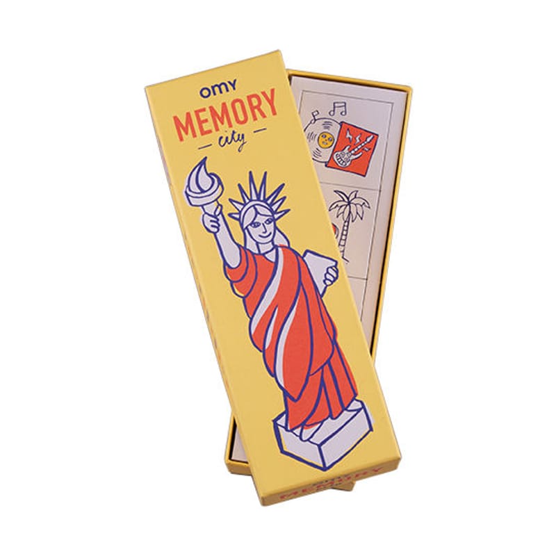 Décoration - Pour les enfants - Jeu Memory papier multicolore / 56 cartes - OMY Design & Play - Memory - Carton