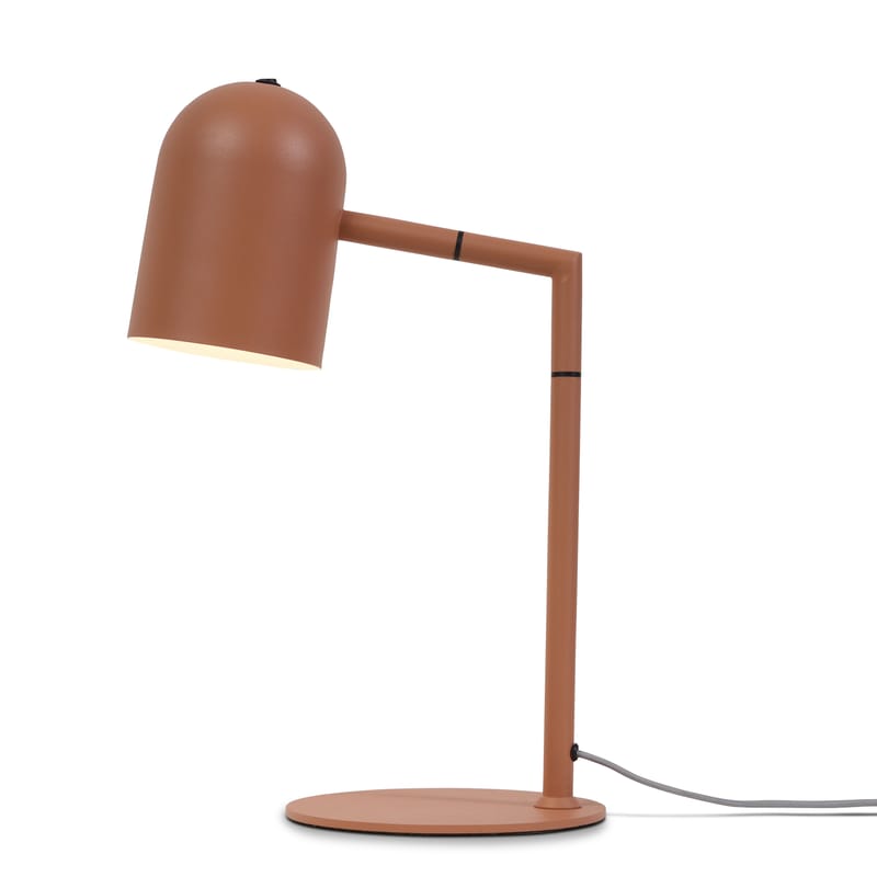 Luminaire - Lampes de table - Lampe de table Marseille métal rose orange / Orientable - H 45 cm - It\'s about Romi - Terracotta - Fer