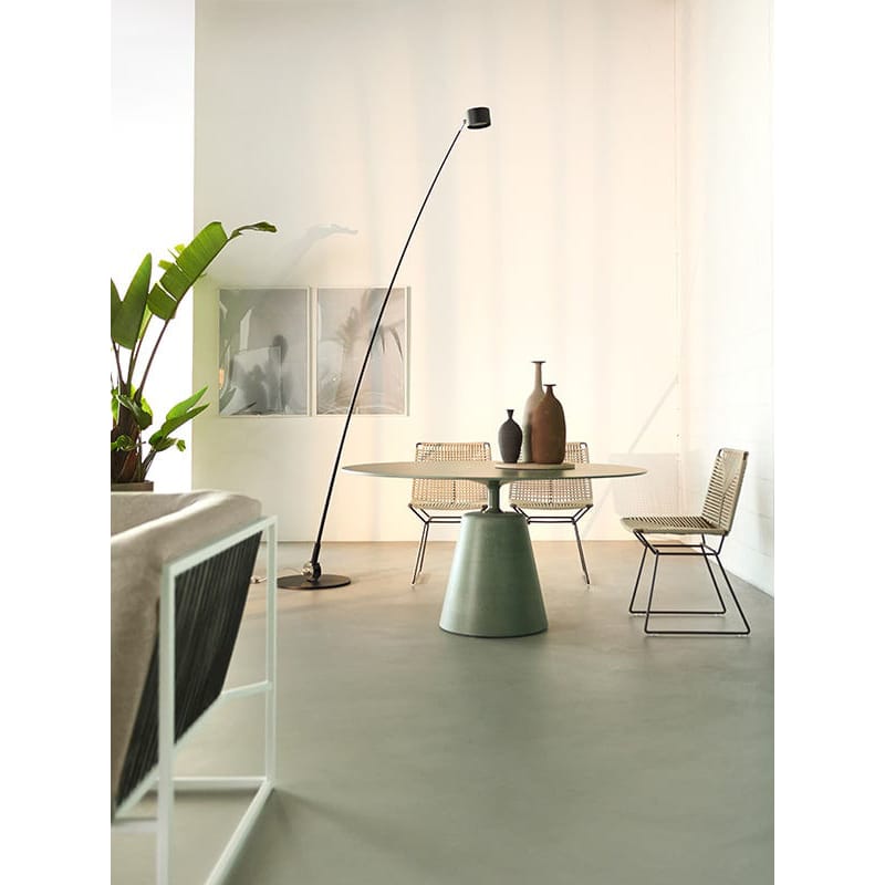 Outdoor round store stone table