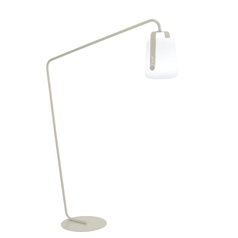 Luminaire - Lampadaires - Accessoire  métal gris / Pied pour lampes Balad - Large H 190 cm - Déporté - Fermob - Gris argile - Acier peint