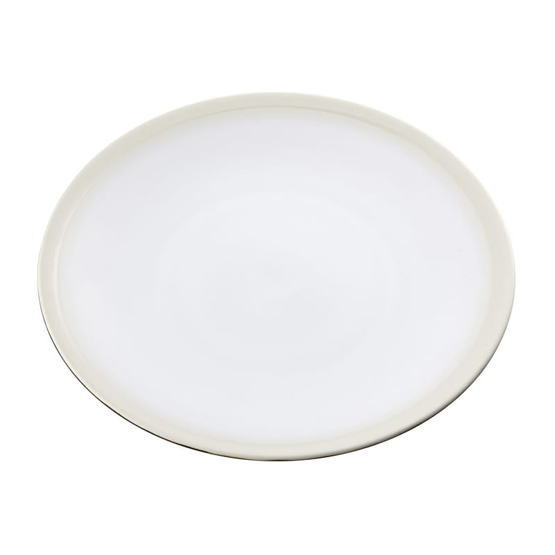 Table et cuisine - Assiettes - Assiette Sicilia céramique blanc / Ø 26 cm - Maison Sarah Lavoine - Jasmin - Céramique émaillée