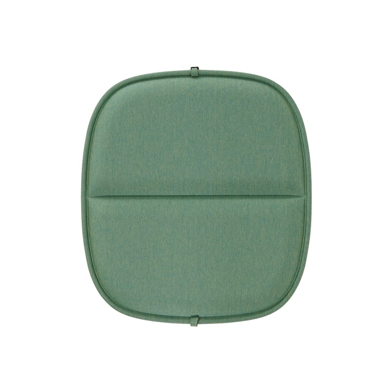 Décoration - Coussins - Accessoire  tissu vert / Coussin assise - Pour fauteuil bas HiRay - Recyclé - Kartell - Vert foncé - Polyuréthane, Tissu recyclé