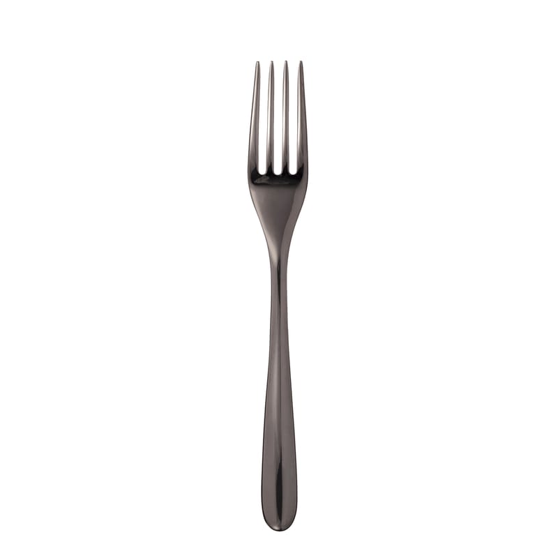 Table et cuisine - Couverts - Fourchette L\'âme de Christofle métal noir - Christofle - Fourchette / Noir - Acier PVD