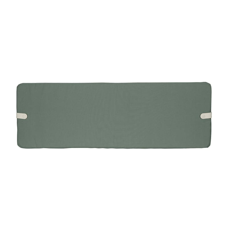 Décoration - Coussins - Galette de banc Color Mix tissu vert / 106 x 35 cm - Fermob - Vert safari - Mousse, Tissu acrylique