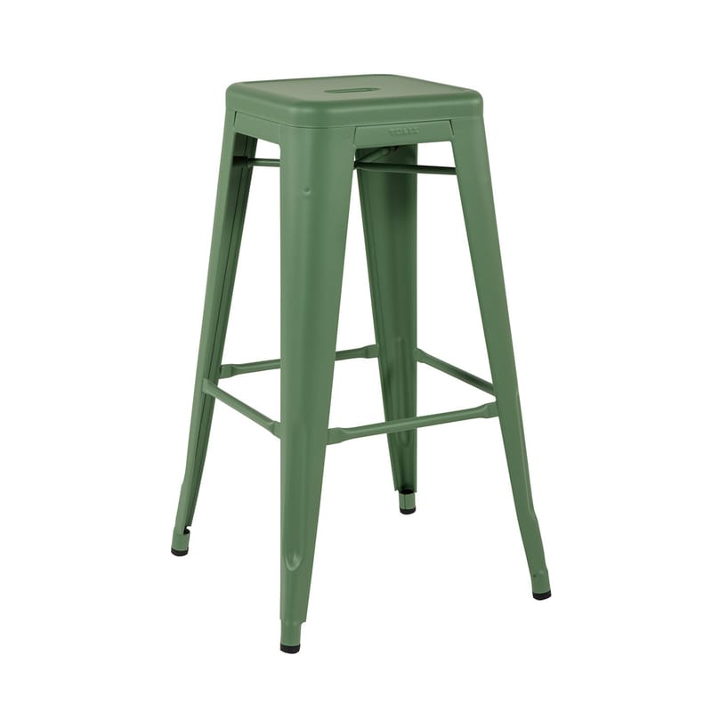 Tolix H Indoor Stackable bar stool rosemary Made In Design UK