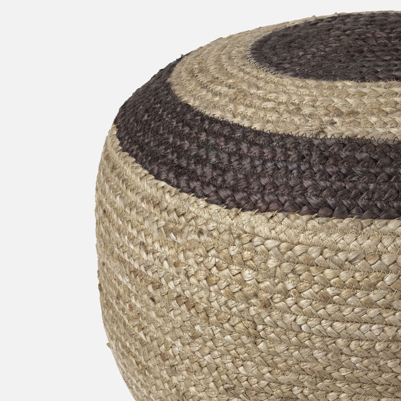 Burlap pouf hotsell