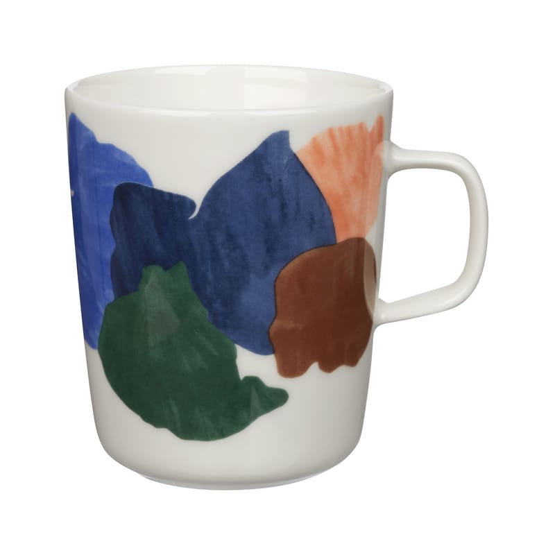 Table et cuisine - Tasses et mugs - Mug Pyykkipäivä céramique multicolore / 25 cl - Marimekko - Pyykki / Multicolore - Grès